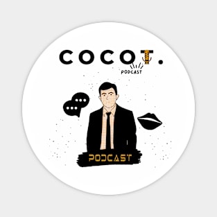 cocot podcast mosaic tiles Magnet